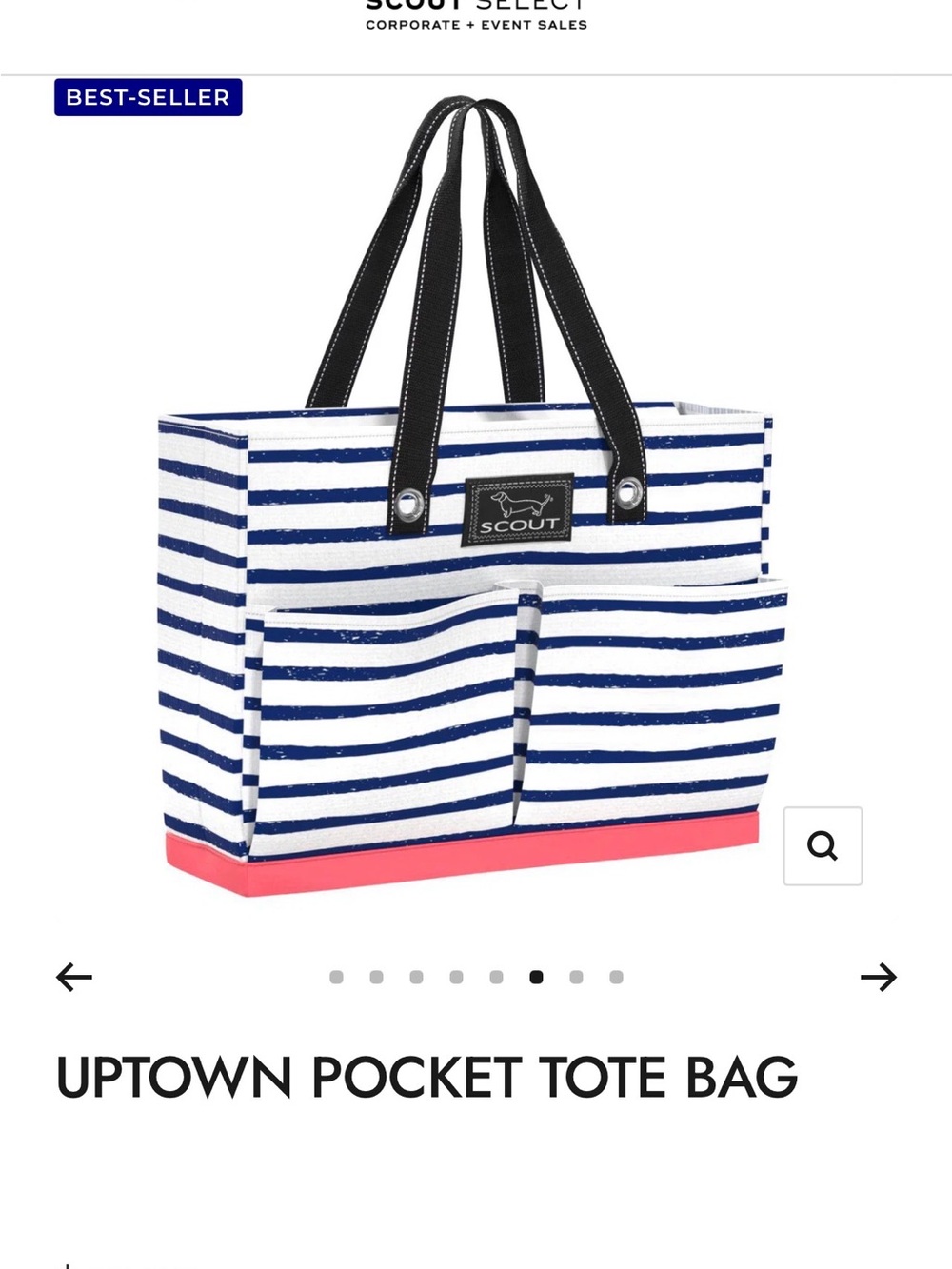 Scout UPTOWN POCKET TOTE BAG